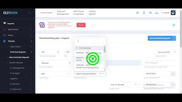 How to Managing purchase request for Employees | Efficient HR Management in EEZBOOK!