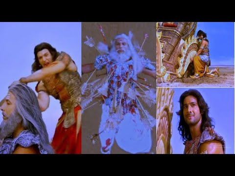 Bhishma , Karan ,  Dronacharya Death Scene In Mahabharat