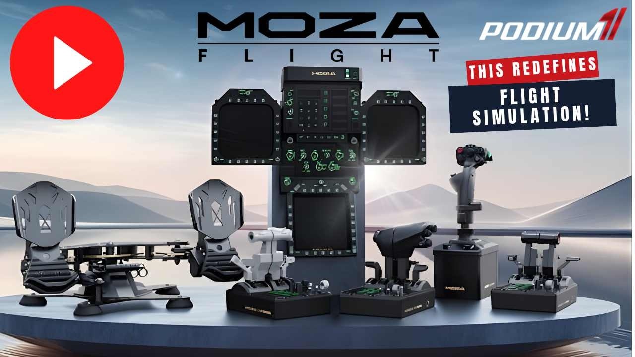 Обзор авиационного оборудования MOZA Flight Sim | Полный обзор оборудования для авиасимуляторов н...