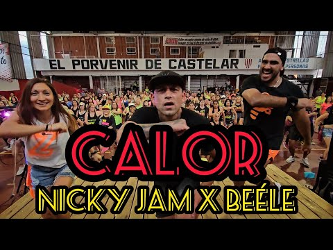 CALOR - Nicky Jam x Beéle 🔥🥵/ Zumba⚡️/ Coreografía Salu Ferreyra 🤪🙏🏻