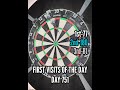 First Visits Of The Day 751 #darts #pdc #lukelittler #dartsreviews #180 #dartschallenge #wdf #bdo
