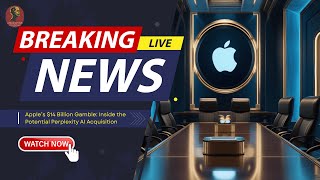 🔥 Apple’s $14B Gamble: Inside the Secret Perplexity AI Takeover Talks