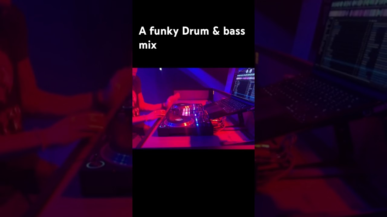 A funky Drum and bass mix #dnb #drumandbass #shorts