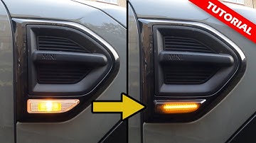 Hoe u dynamische zijrichtingaanwijzers installeert - Mini Countryman F60