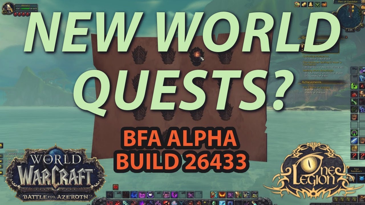 New Mini-game World Quests - Tortollan Seekers Kirin Tor Replacement?