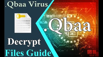 How to recover Qbaa ransomware files, Decrypt  qbaa files
