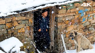 Shepherding on a Deserted and Snowy Day | Documentary