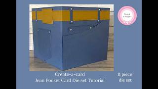 Create-a-card Jean Pocket Card Tutorial