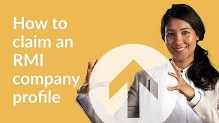 How to claim a RMI company profile