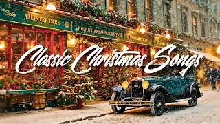 🎄Cozy 1950's Coffee Shop At Christmas Time: Classic Christmas Songs & Vintage Holiday Ambience ❄️