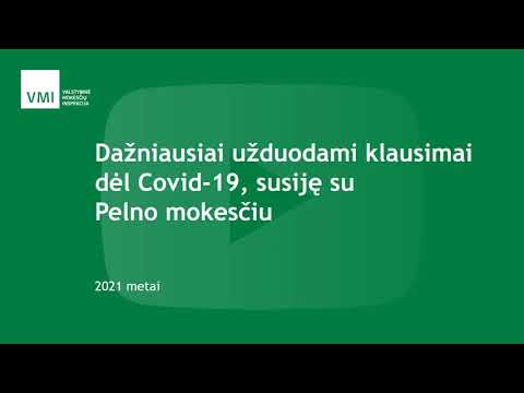 Dažniausiai užduodami klausimai dėl Covid-19, susiję su Pelno mokesčiu.