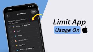 How To Limit App Usage on iPhone (2026) | Screen Time Guide