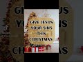 Give Jesus your sins! #trustinhim247 #singlemom #christmas #christiantiktok #quotes #infidelity