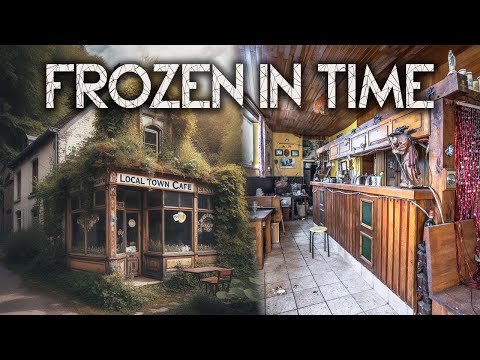 Abandoned Town Cafe \u0026 Living House in Belgium - Frozen In Time!