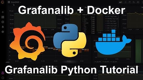 Defining Dashboards with Grafanalib and Docker | Grafanalib Python library tutorial