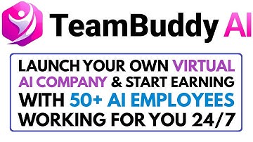 TeamBuddy AI Review Demo Bonus - Launch Your Own AI-Driven Virtual AI Company With AI Employees