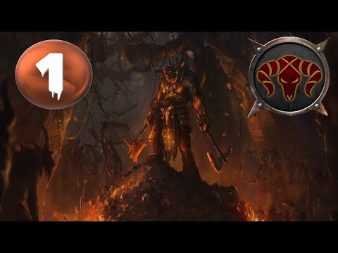 Видео: (Radious mod) Total War: Warhammer 3. # 1. Таврокс. Сложность "Легенда".