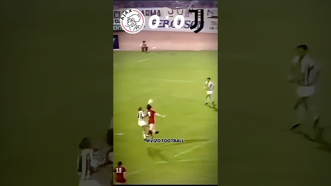 Ajax vs Juventus | 1973 European Cup Final | Cruyff’s Total Football Masterclass