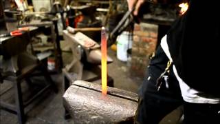 How to forge a center punch