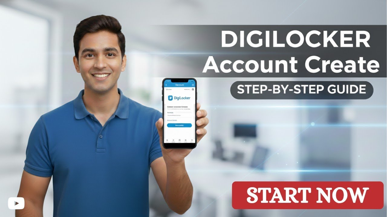 How to Create DigiLocker Account 📱 | Step-by-Step Guide | Store ...