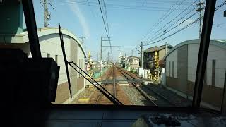 【前面展望②】名鉄5300系5305F SR車 普通犬山行き 田神→新那加