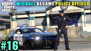 Michael Became Police Officer 🤩🤩 | The Gaming Arcade