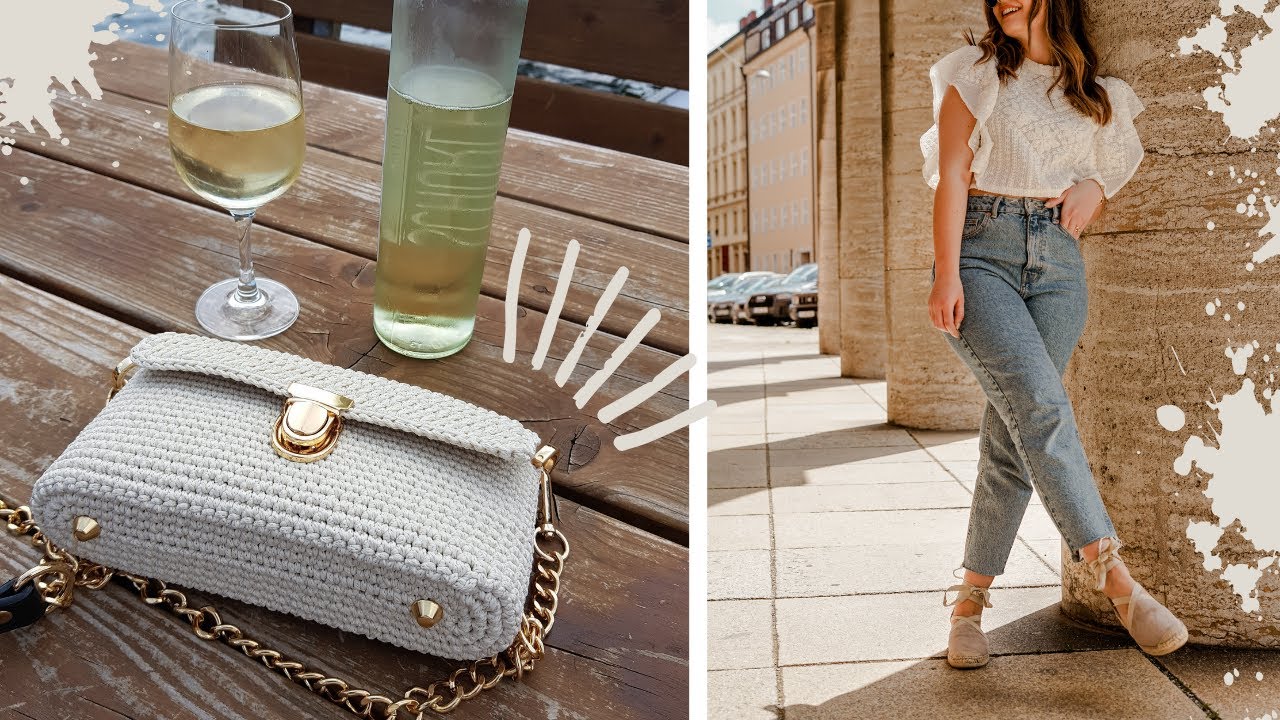 Easy Crochet Bag/ Handbag Tutorial