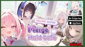 MERGE MAID CAFE - ISEKAI STORY | GAMEPLAY, ADMINISTRE um CAFÉ com EMPREGADAS FOFA (Android/IOS)