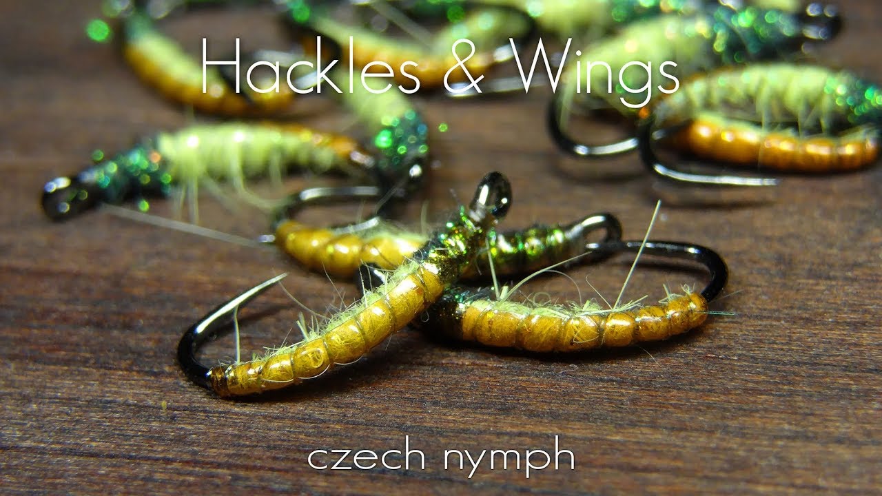 Fly Tying Czech Nymph Hackles & Wings YouTube