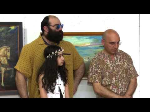 16.06.2017 რუსთავის ისტორიულმა მუზეუმმა მხატვარ ზაურ გაბესკირიას გამოფენას უმასპინძლა