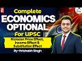 Complete Economics Optional for UPSC | Lecture 7 | By Hrishabh Singh