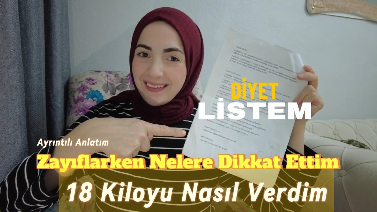 Nasıl Kalıcı Kilo Verilir /Ayrıntılı Diyet Listem/ Nasıl Zayıfladım Anlatıyorum/Emziriken Zayıflamak