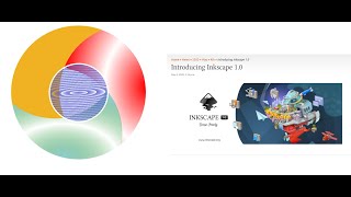 Inkscape 1.0. Inkscape Tutorial  Google like Logo. Learn use of pick color and repeat gradient