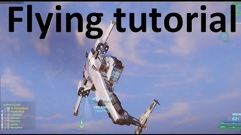 Planetside 2 - Flying tutorial - ESF turns and maneuvers