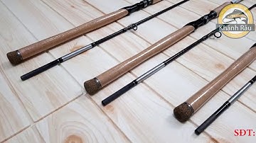 Cần 2 khúc Saber Titanium - Cần chơi Lancer cực chất,  chuyên săn tra bò