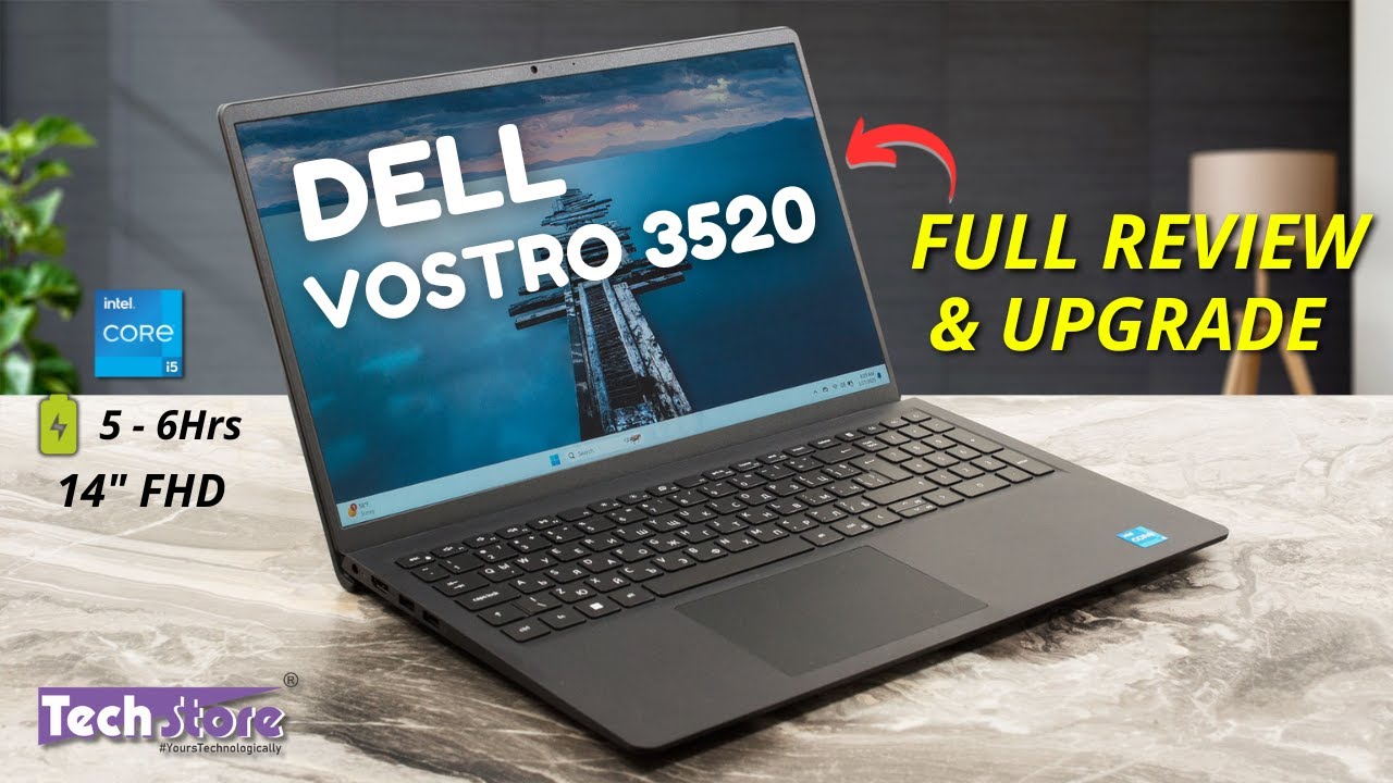 Полный обзор Dell Vostro 3520 + руководство по обновлению оперативной памяти и SSD 🔧 | Производит...