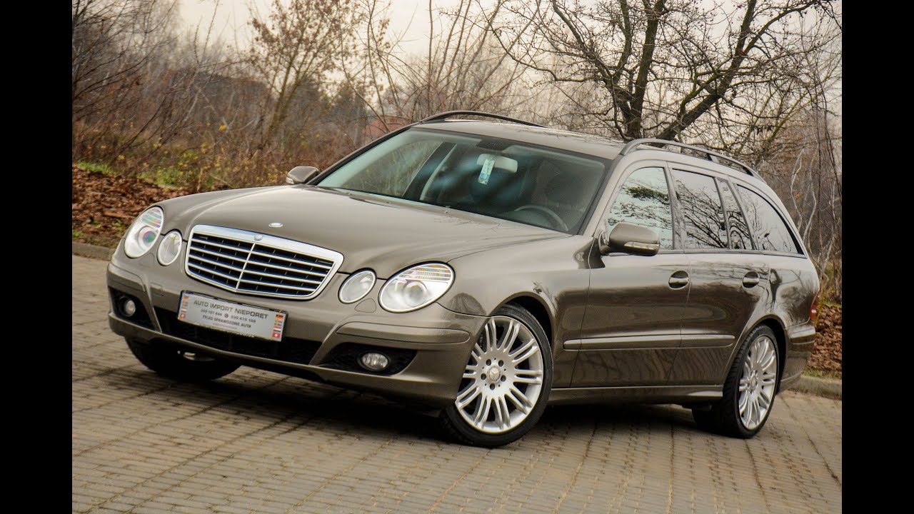 Prezentacja MERCEDES EKLASA W211 KOMBI SPORT EDITION 2008