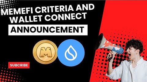 Memefi finally Listing || Airdrop Critera || Sui wallet Connect