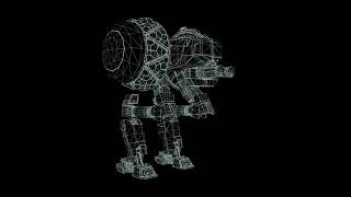 Tactical All-Terrain Walking Mech, 3D