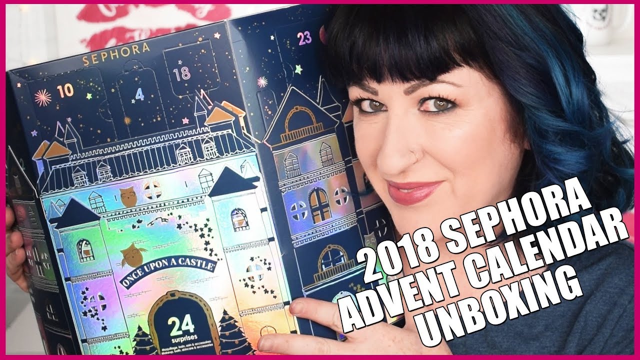Sephora Advent Calendar Unboxing 2018! Once Upon a Castle | LifeSheHas