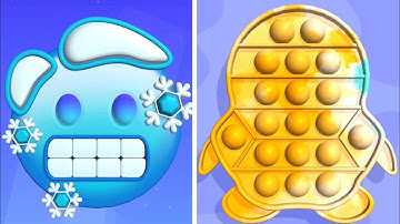 Pop Us! Very Satisfying and Relaxing ASMR Slicing Gameplay Video