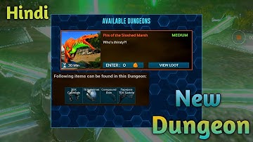 Pits of the Sloshed Marsh Dungeon | Ark Survival Evolved Mobile : Pve Server | Hindi