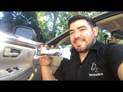 How To Replace Inside Front Door Handle 01 06 Hyundai Elantra Youtube