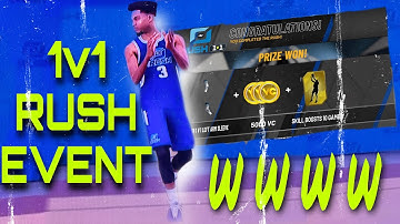 I TOOK MY PLAYMAKING SHOTCREATOR TO THE 1V1 RUSH EVENT!!!!!