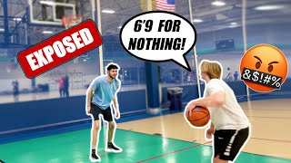 Internet TRASH TALKER Calls Me Out \& Gets EXPOSED! 1v1 Basketball!