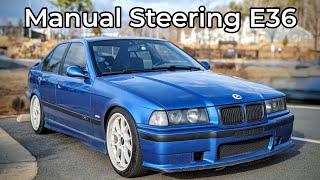 1998 BMW E36 M3 Review - Does Manual Steering Make It Better?