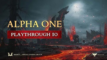 Alpha One: Playthrough 10 - Part 1 - July 29, 2021 [Ashes of Creation Gameplay]