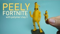 fortnite adult baby peely polymer clay sculpture tutorial duration 3 07 - 3 skulpturen fortnite