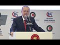 Cumhurbaşkanı Erdoğan, HAK-İŞ Genel Kurulu’nda konuşuyor