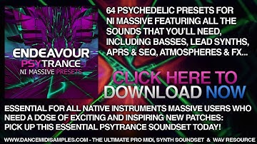 NI Massive Psytrance Patches From Endeavour